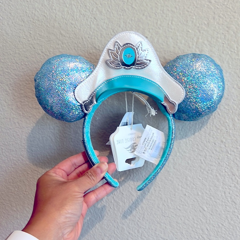 Disney cruise line silver anniversary ears NWT